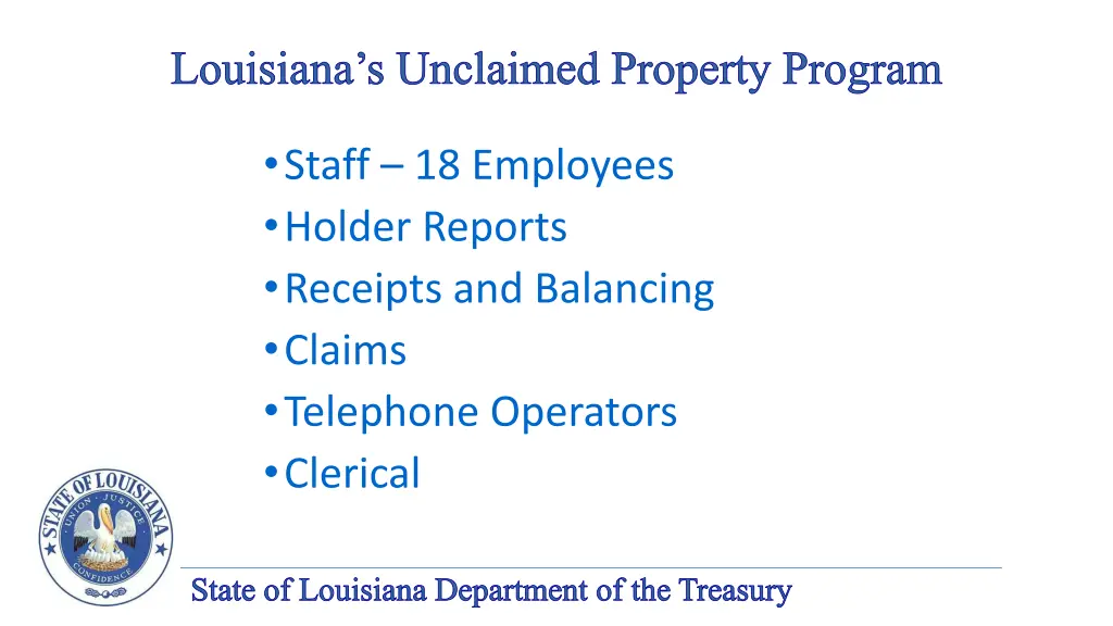 louisiana s unclaimed property program 2