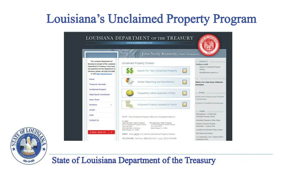 louisiana s unclaimed property program 5