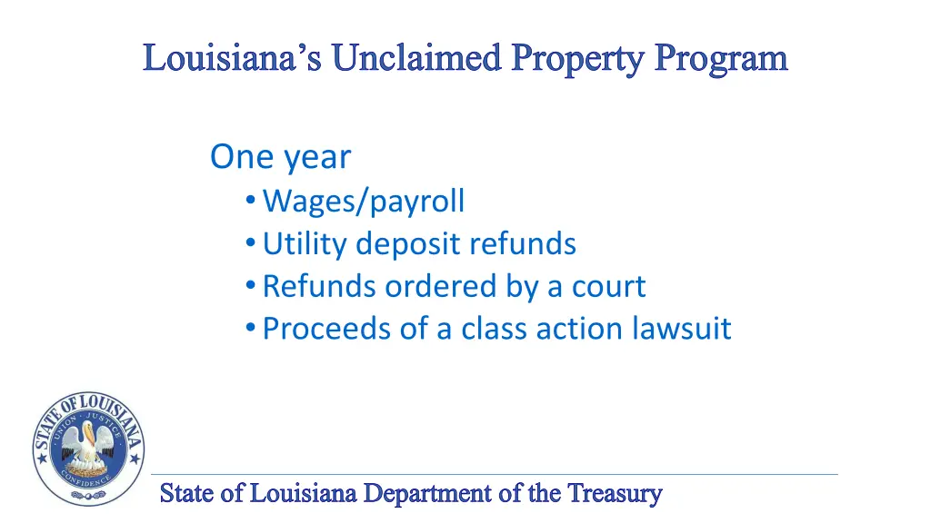 louisiana s unclaimed property program 8