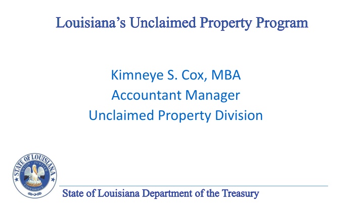 louisiana s unclaimed property program