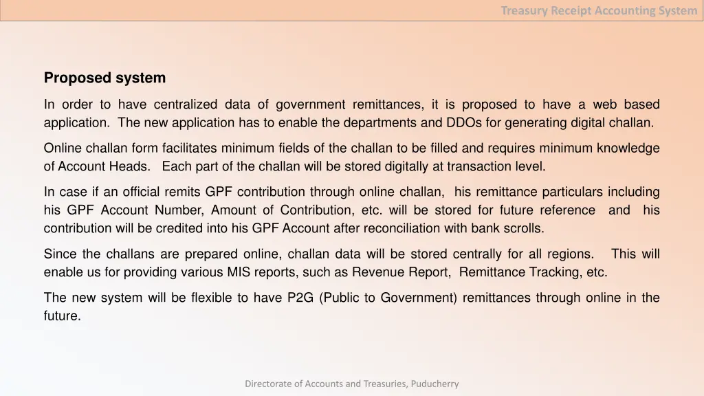 treasury receipt accounting system 3