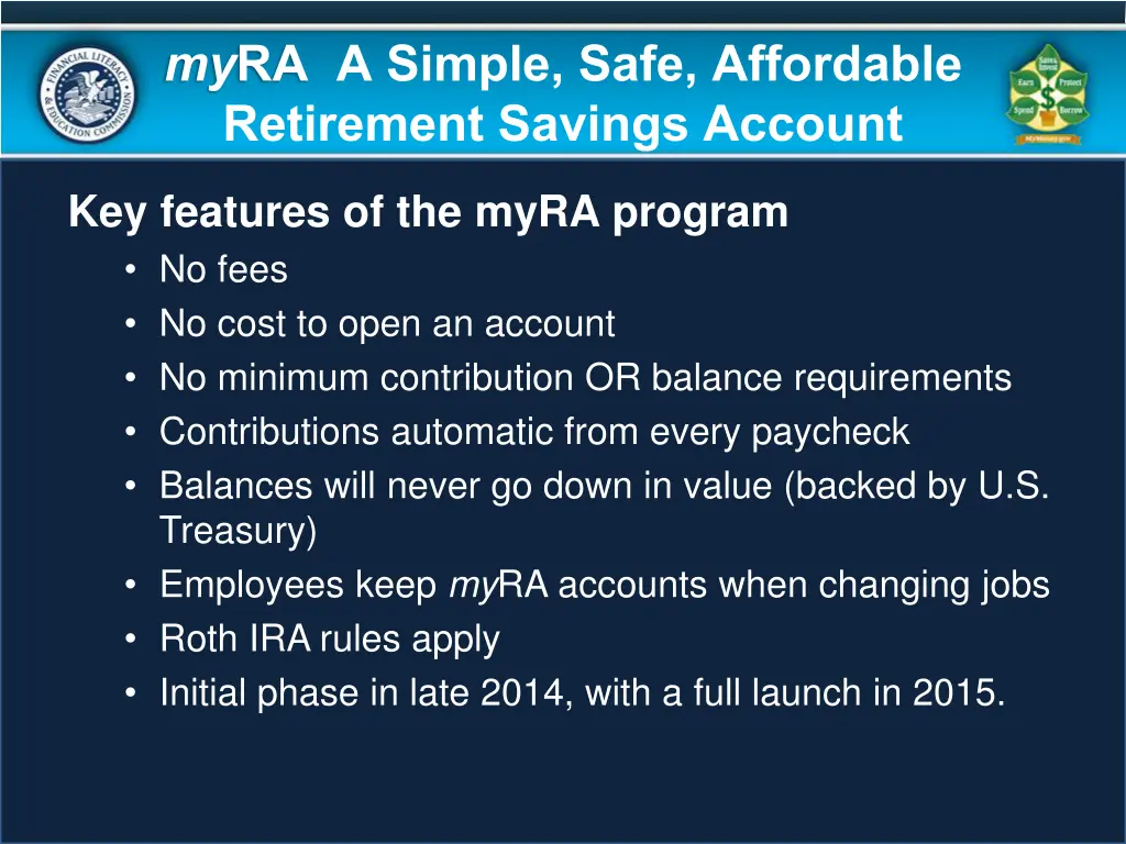 my ra a simple safe affordable retirement savings 1