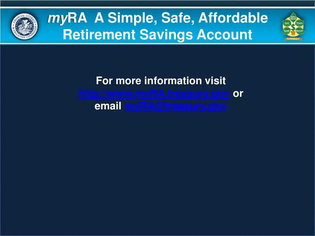 my ra a simple safe affordable retirement savings 2