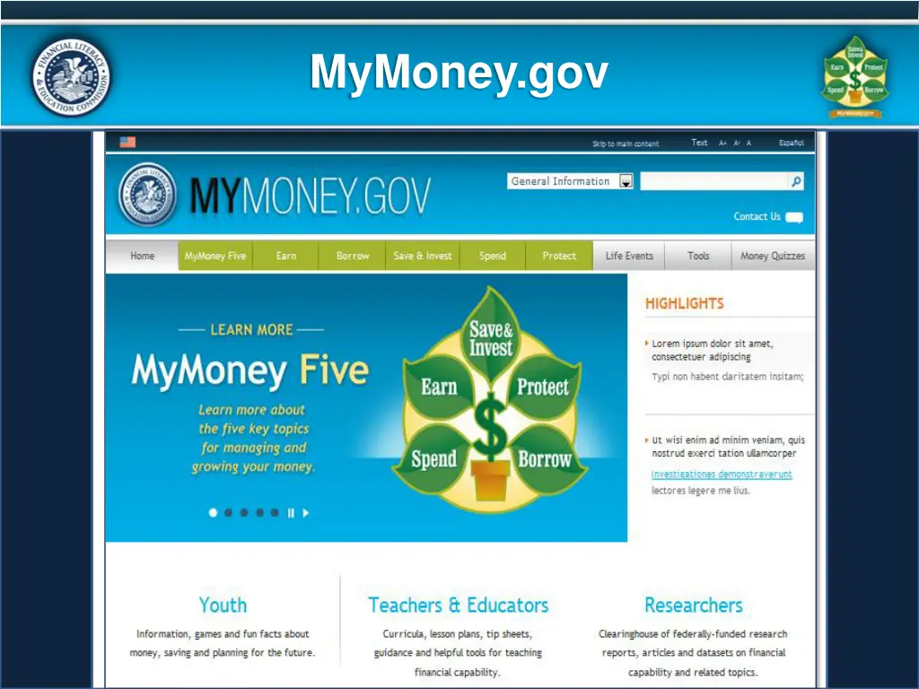 mymoney gov 1