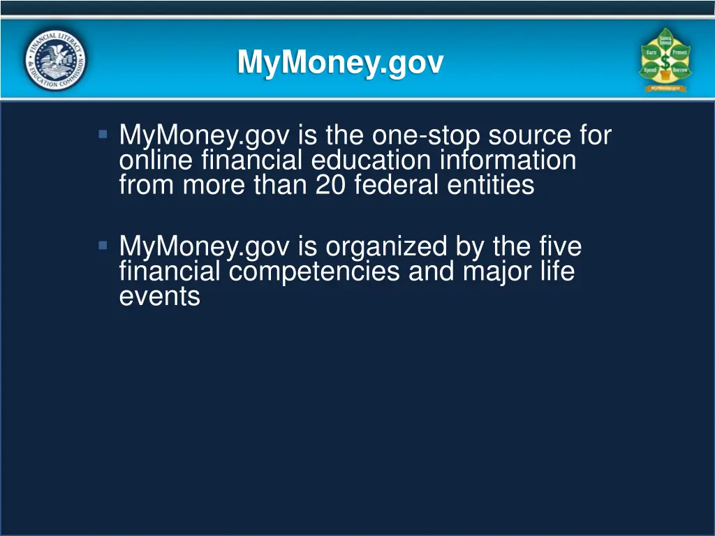 mymoney gov