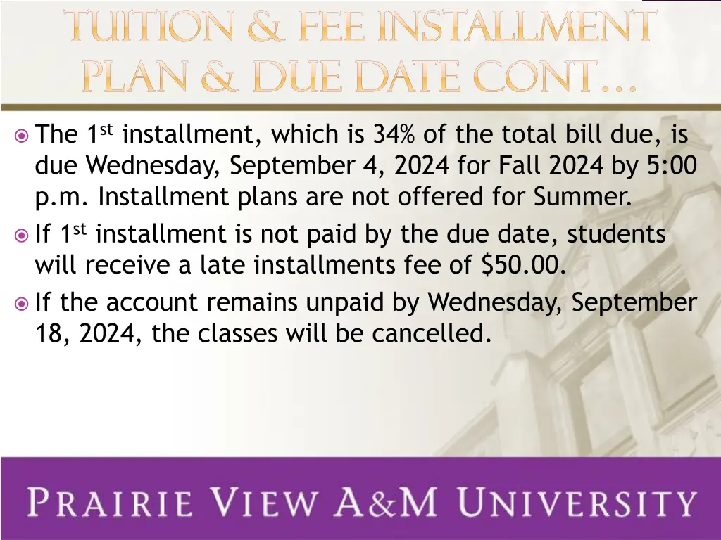 tuition fee installment tuition fee installment 1