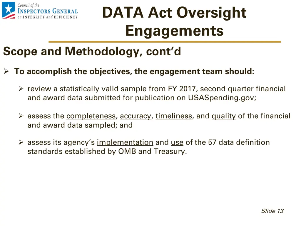 data act oversight engagements 6