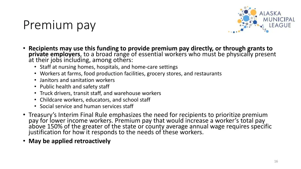 premium pay