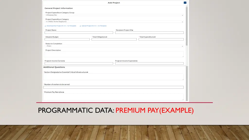 programmatic data premium pay example