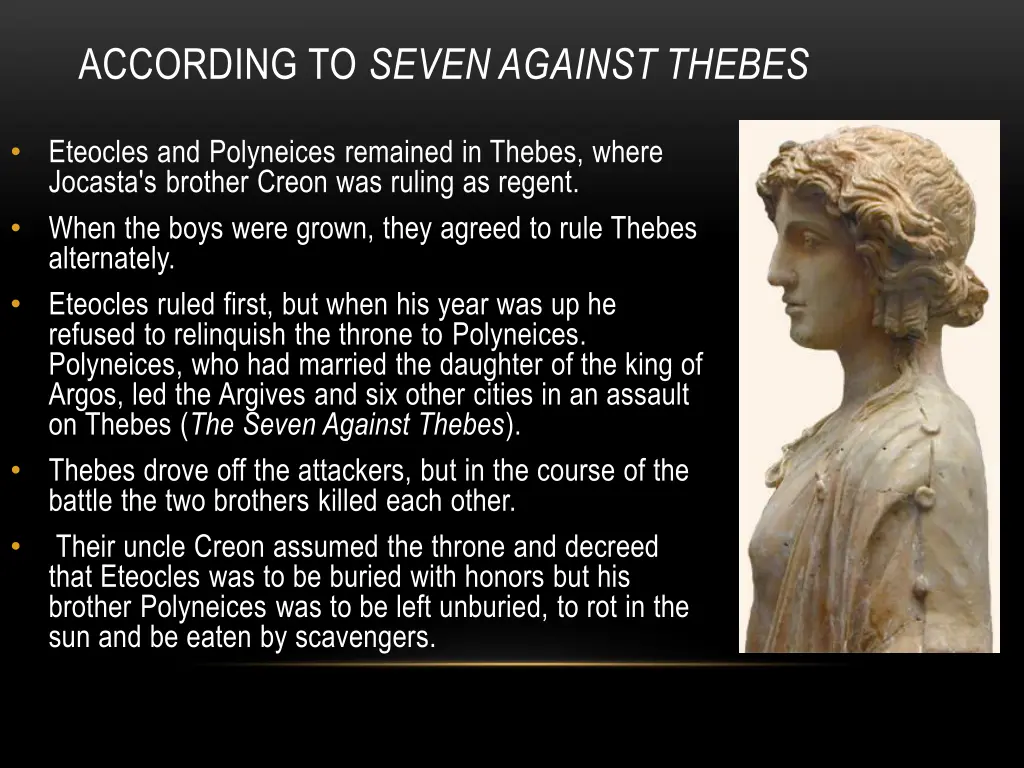 according to seven against thebes