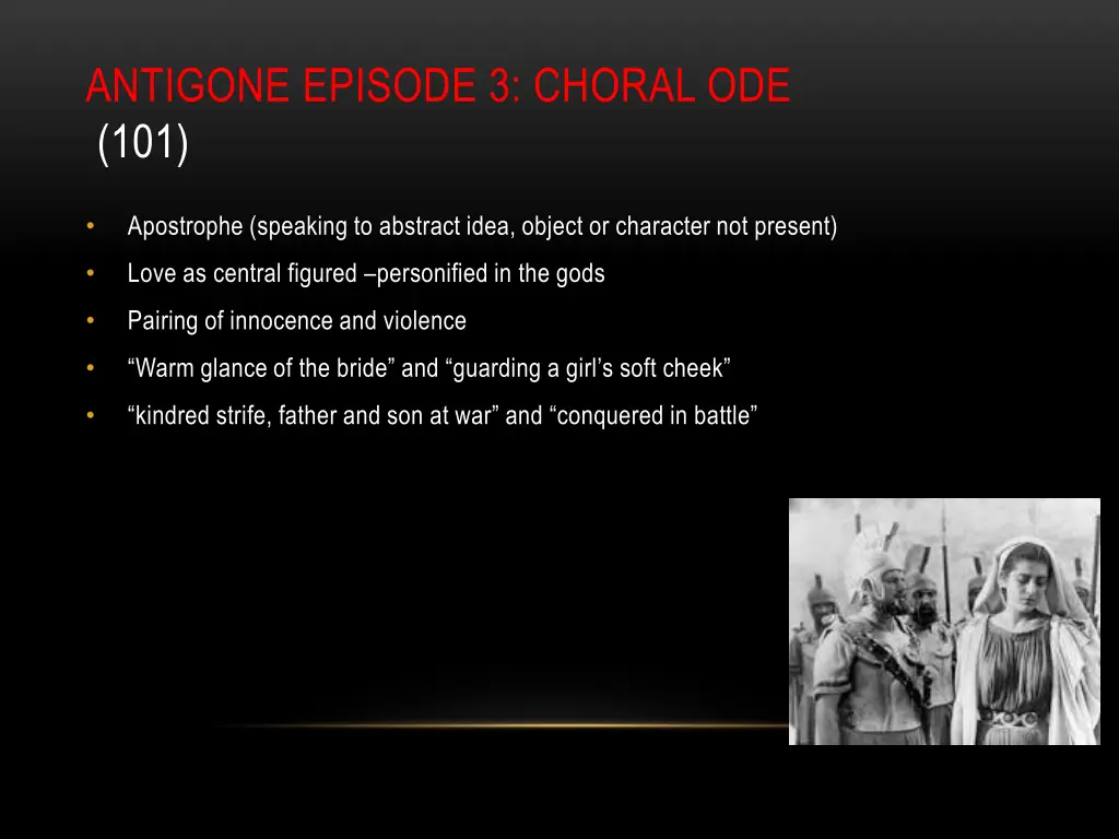 antigone episode 3 choral ode 101