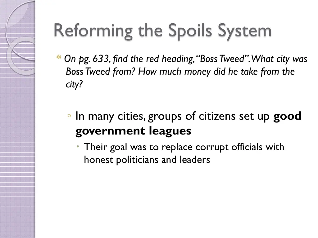 reforming the spoils system 3