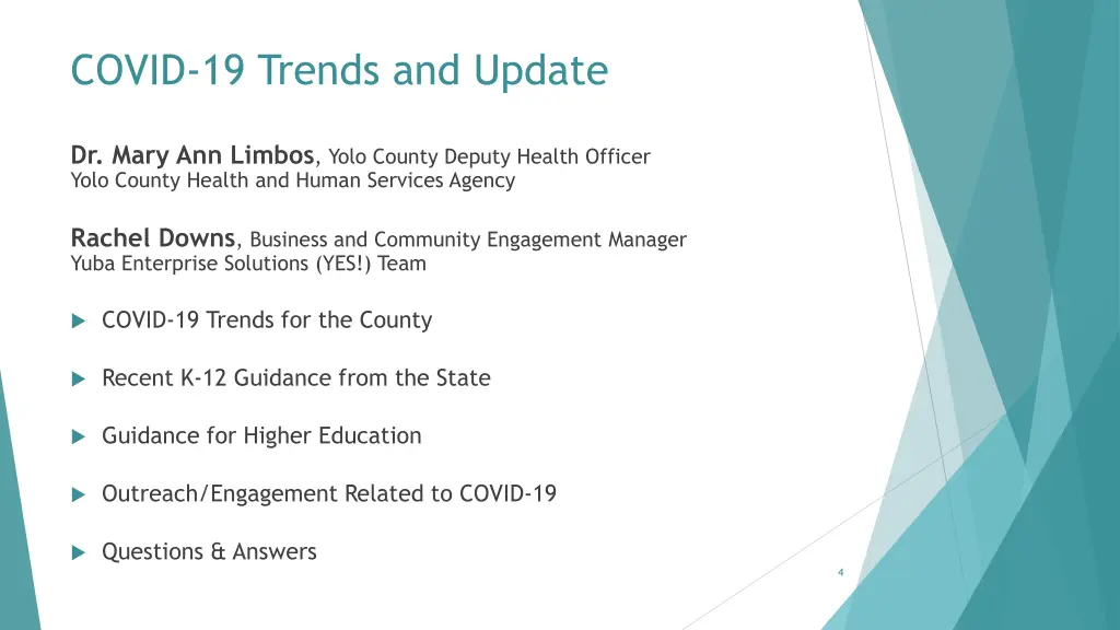 covid 19 trends and update