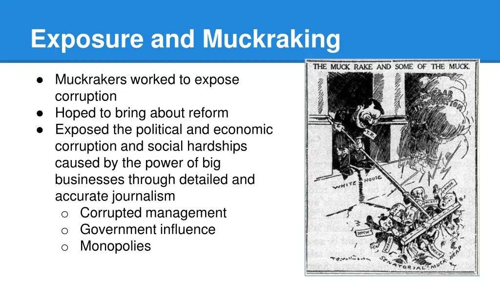 exposure and muckraking