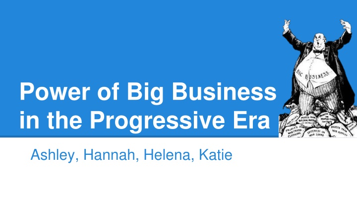 power of big business in the progressive era