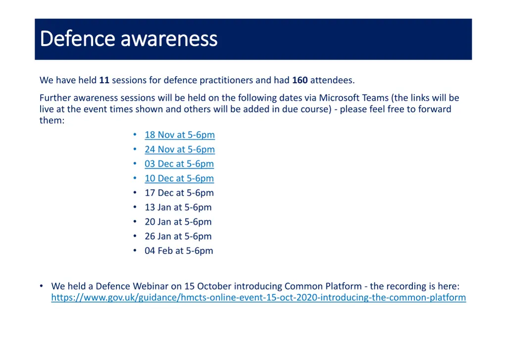 defence awareness defence awareness