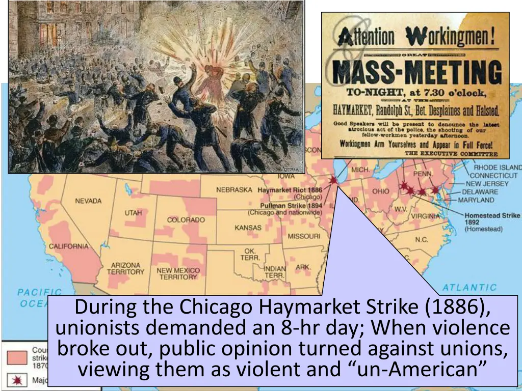 during the chicago haymarket strike 1886