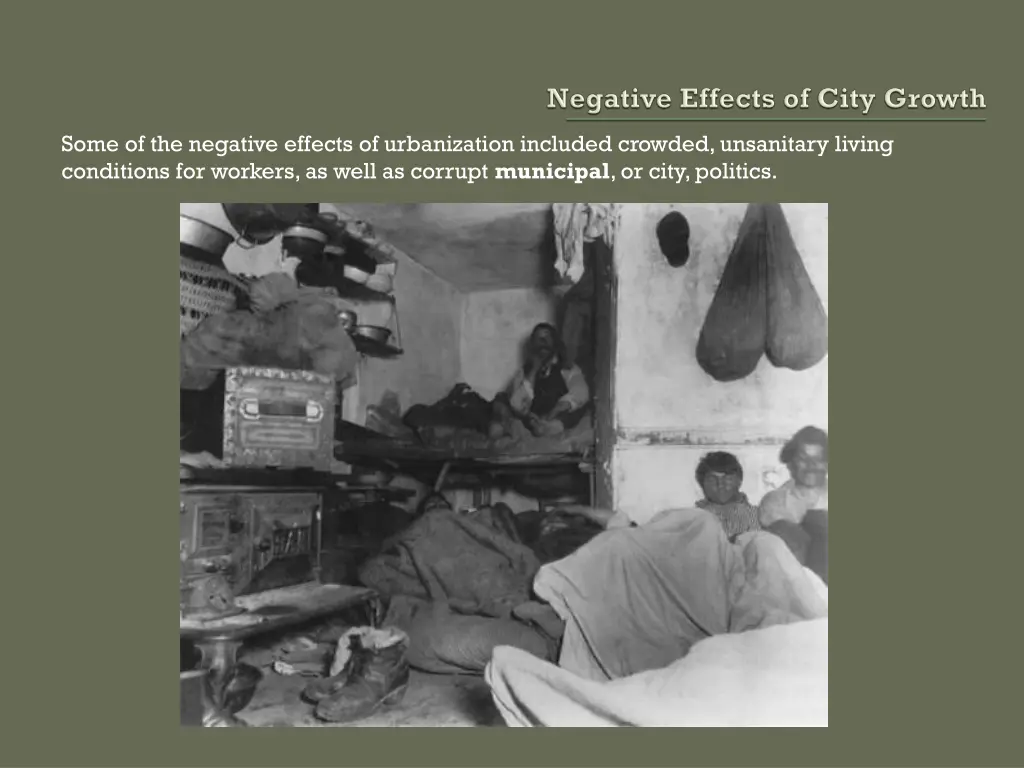 some of the negative effects of urbanization