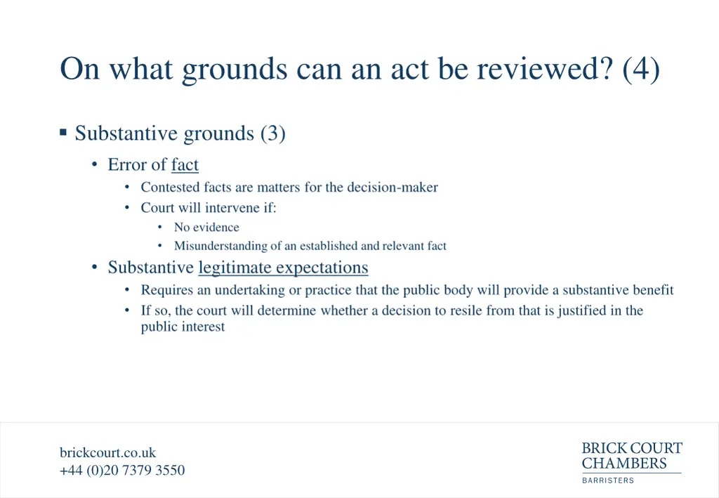 on what grounds can an act be reviewed 4