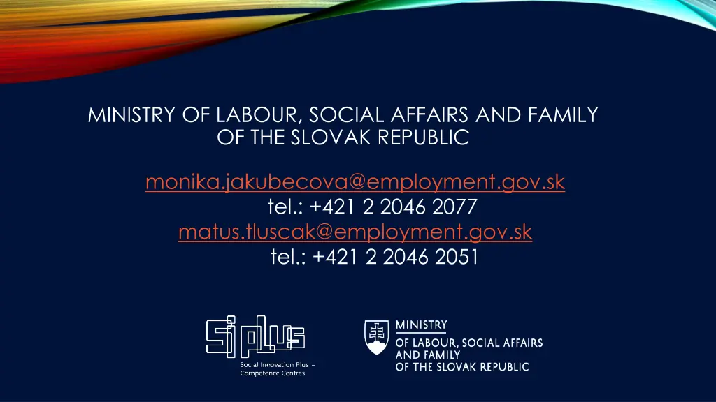 ministry of labour social affairs and family 1