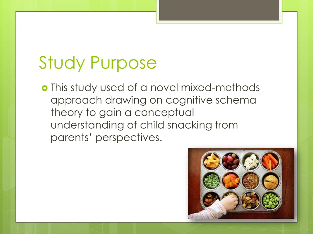 study purpose