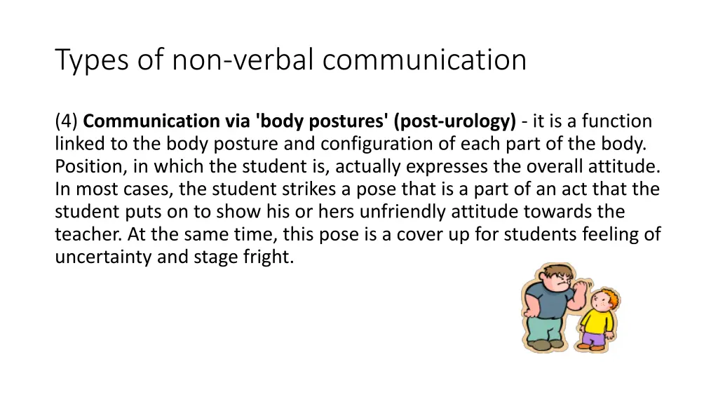 types of non verbal communication 3