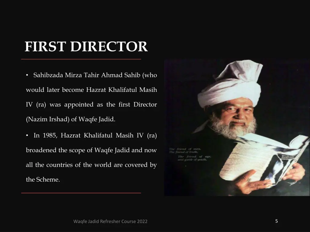 first director