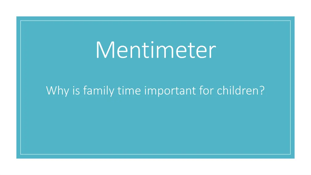 mentimeter