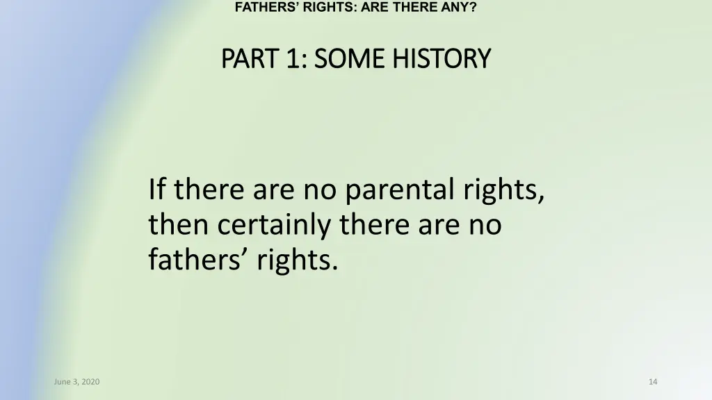 fathers rights are there any 10