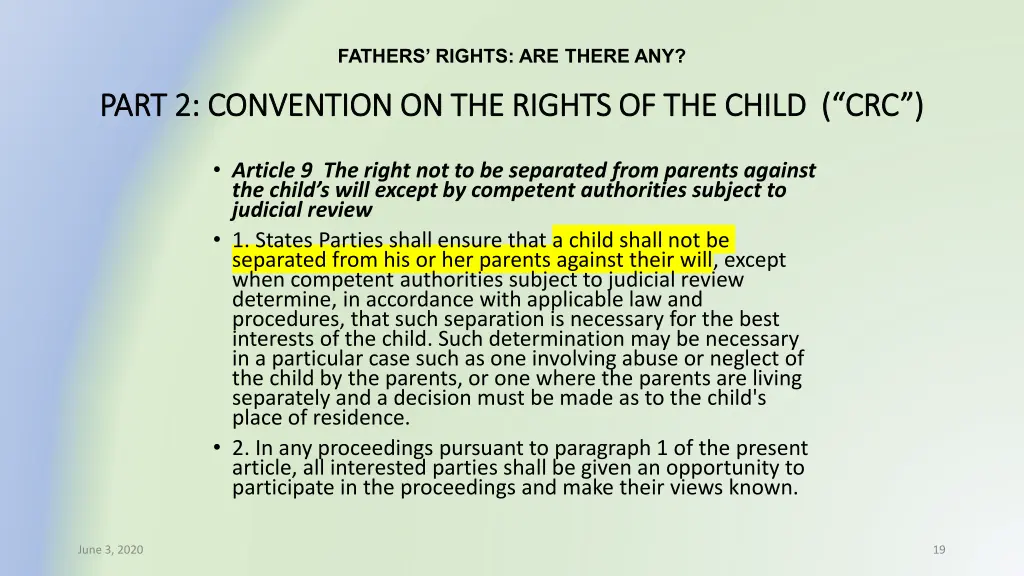 fathers rights are there any 15