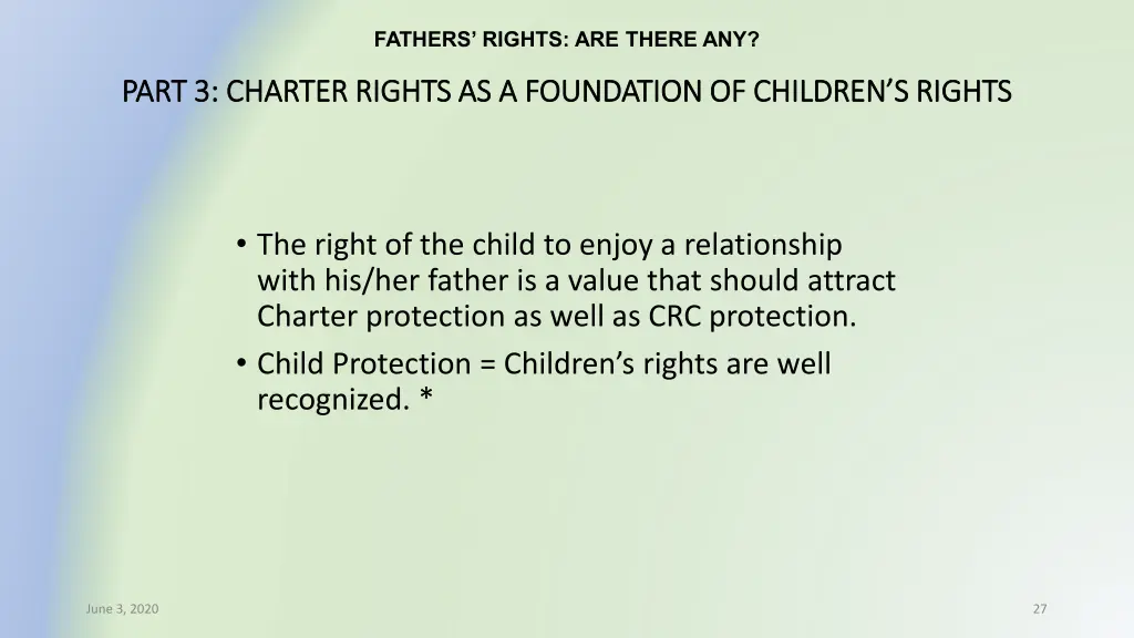 fathers rights are there any 23