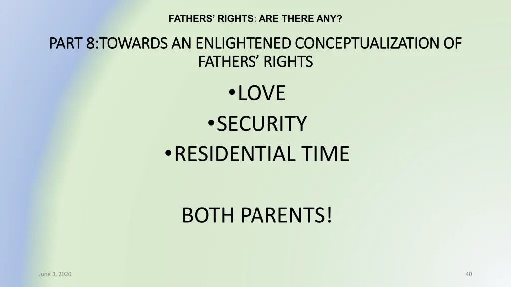 fathers rights are there any 36