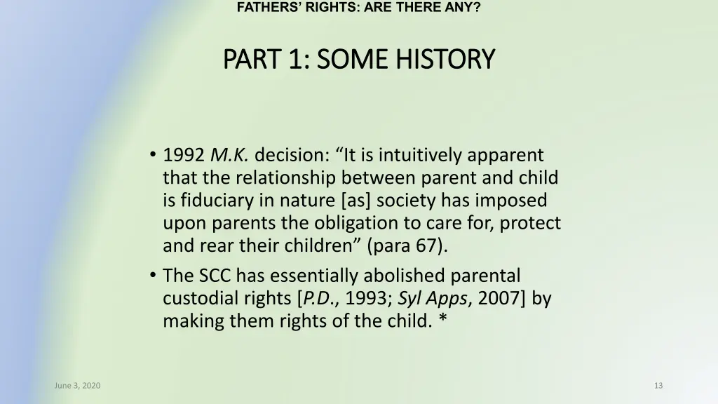 fathers rights are there any 9