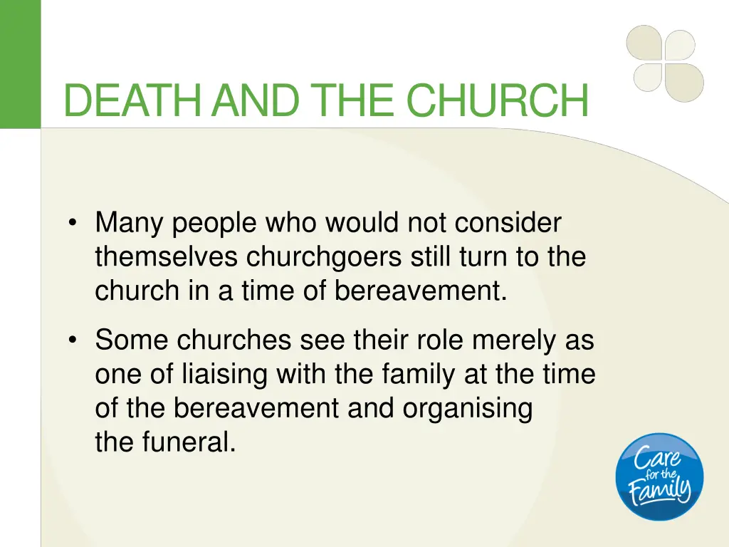 death and the church