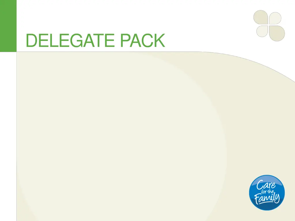 delegate pack