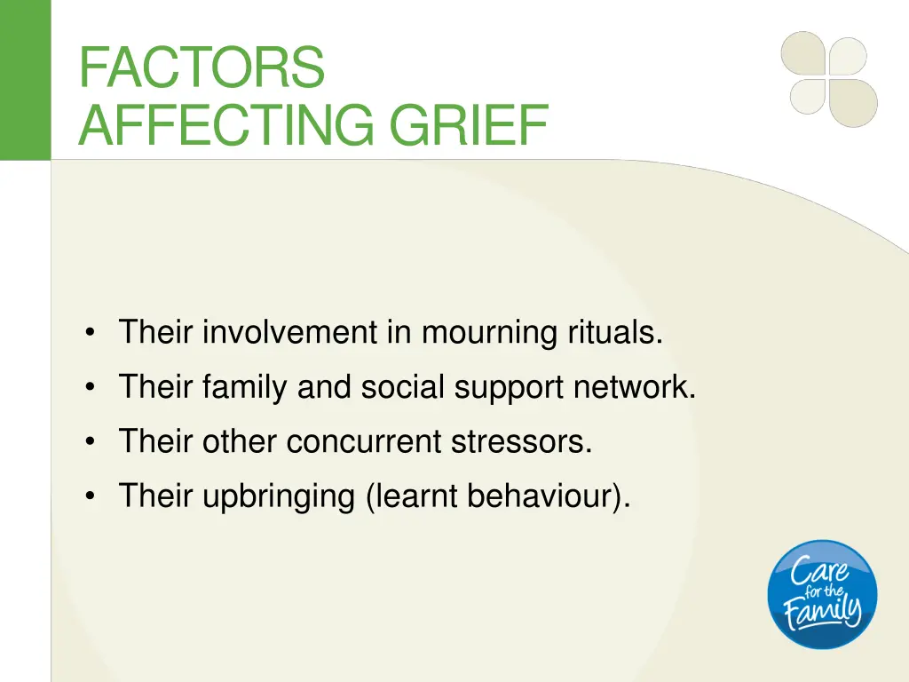 factors affecting grief 1