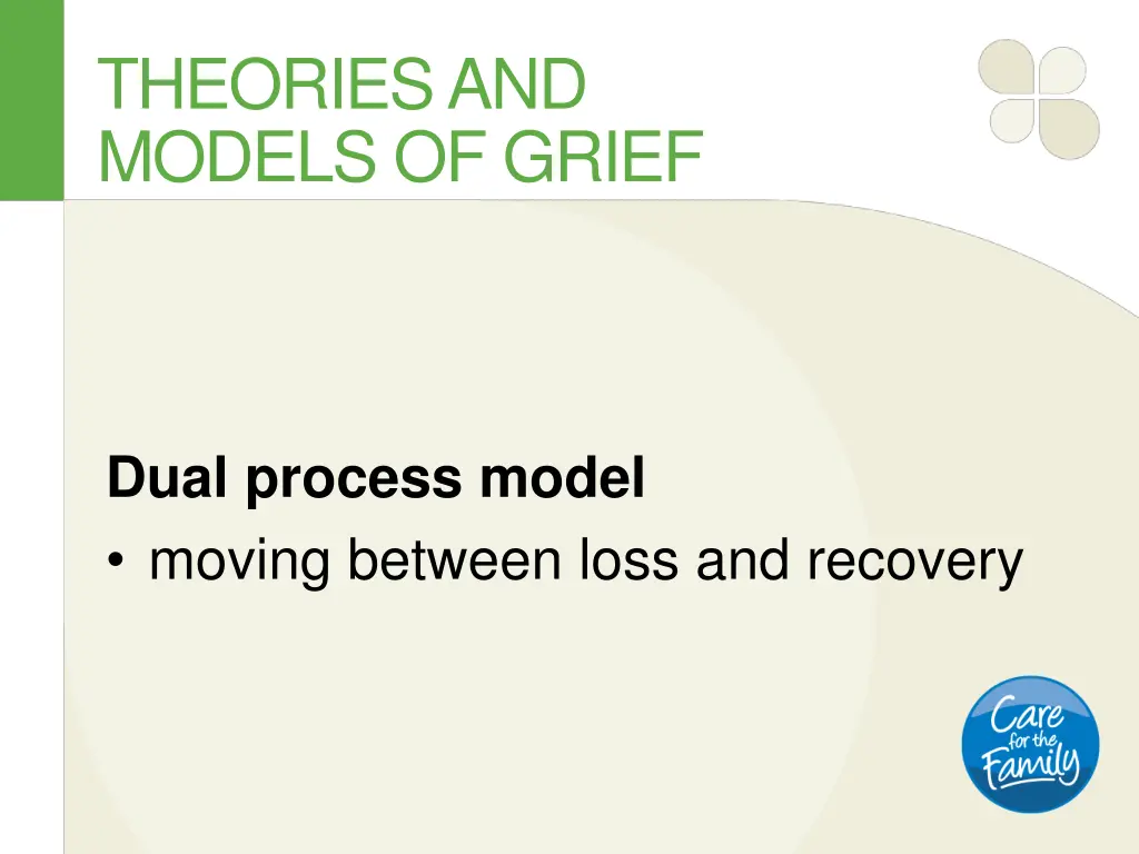 theories and models of grief 1