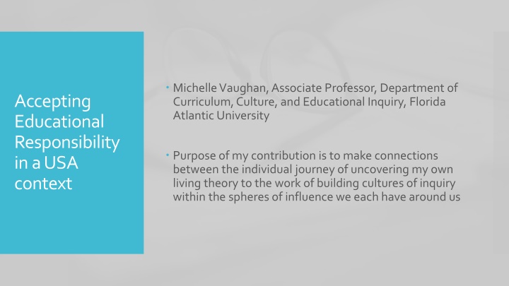 michelle vaughan associate professor department