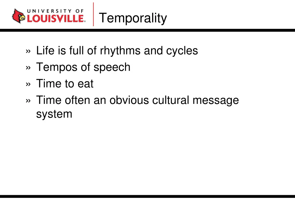 temporality