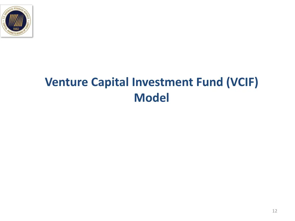 venture capital investment fund vcif model