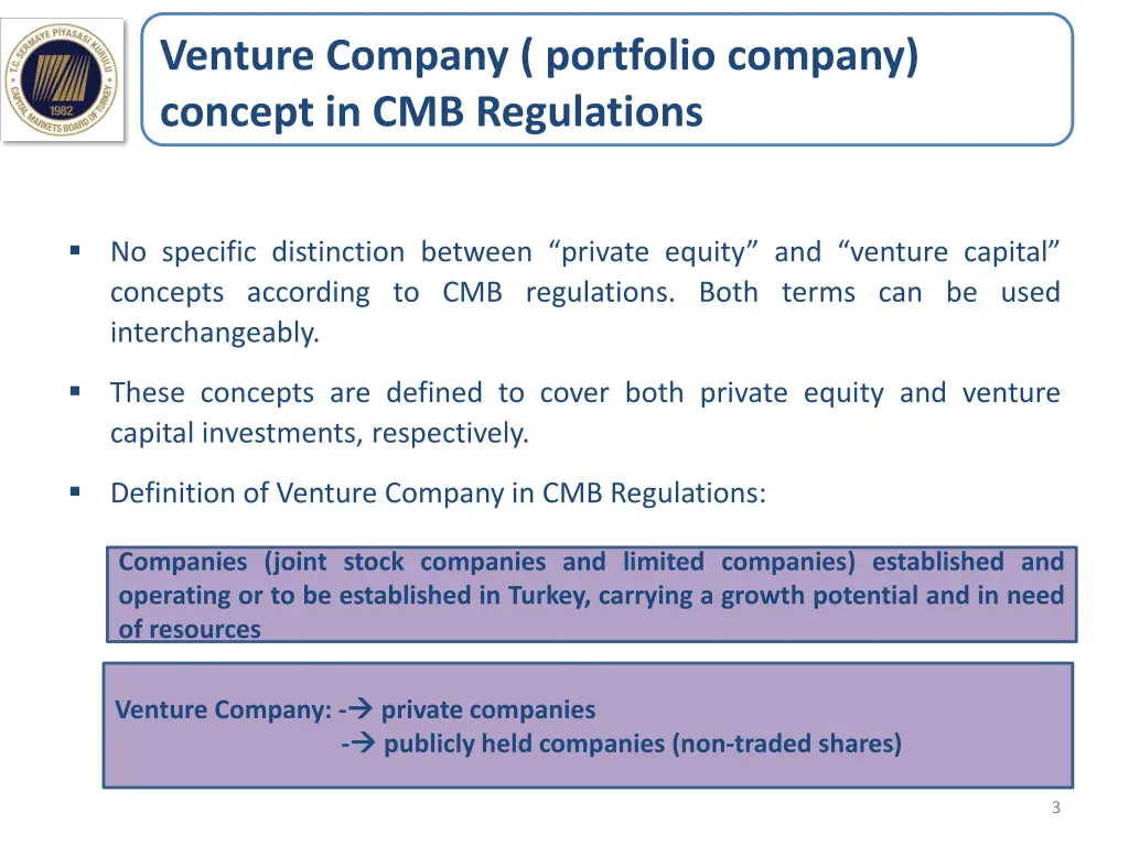 venture company portfolio company concept