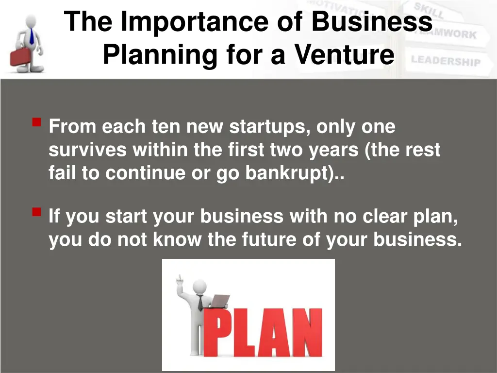 the importance of business planning for a venture 2