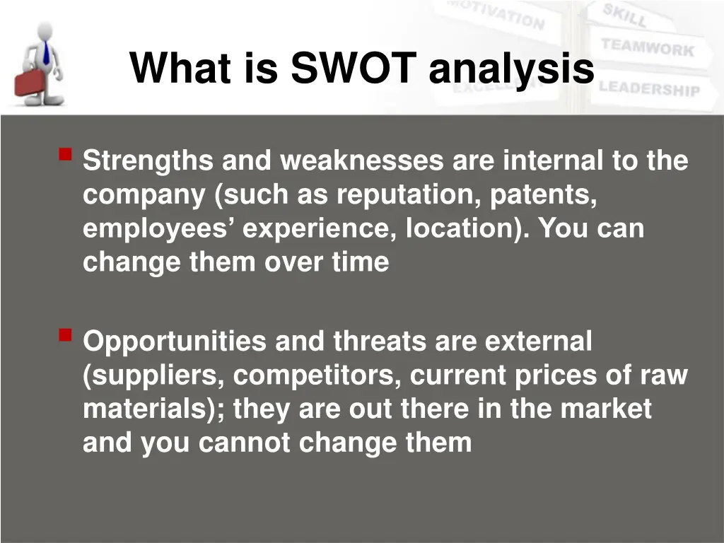 what is swot analysis 1