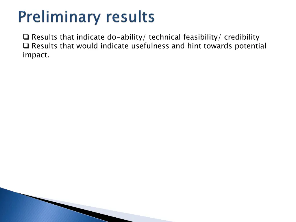 results that indicate do ability technical