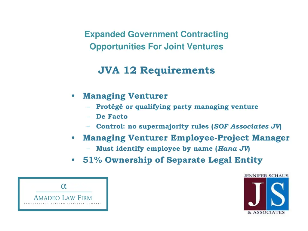 expanded government contracting opportunities 14