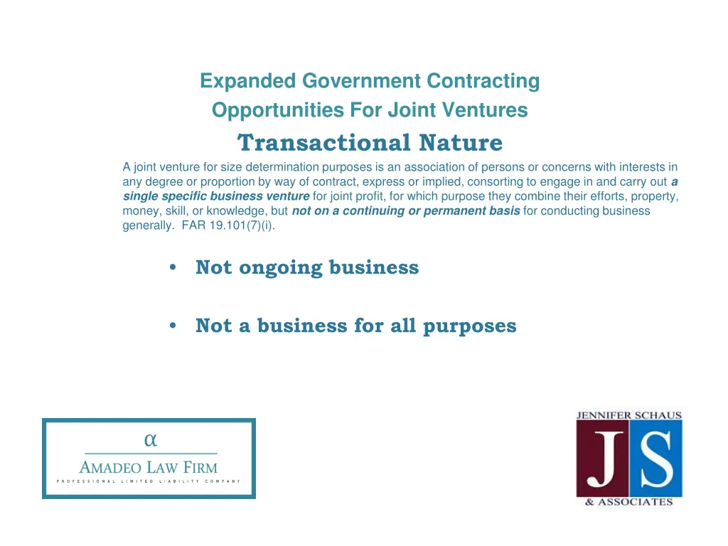 expanded government contracting opportunities 15