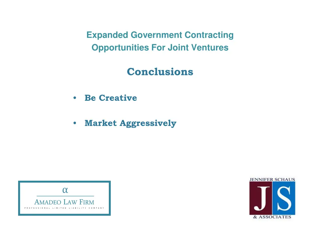 expanded government contracting opportunities 16