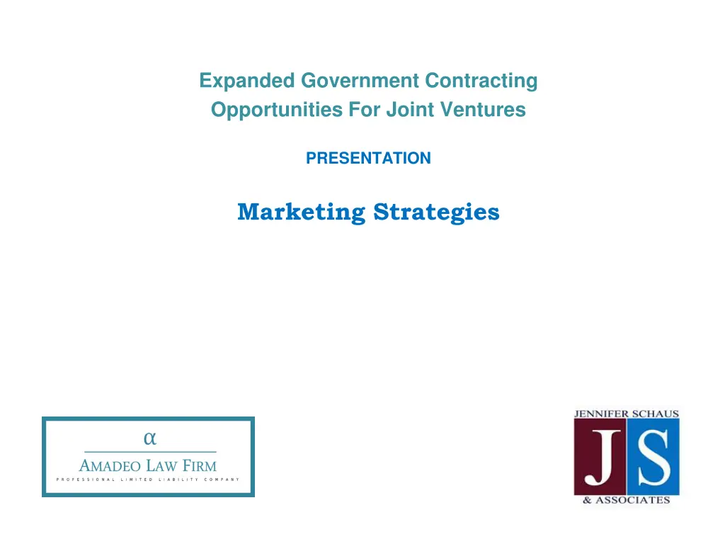 expanded government contracting opportunities 17