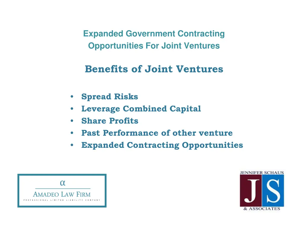 expanded government contracting opportunities 7