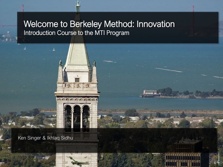 welcome to berkeley method innovation welcome